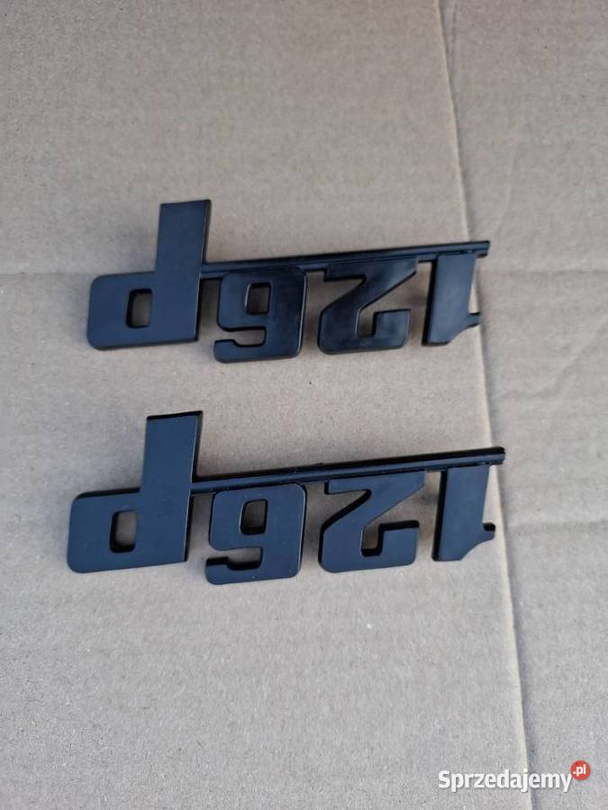 Emblemat znaczek logo Polski Fiat 126p Maluch Emblematy Strzelce Opolskie