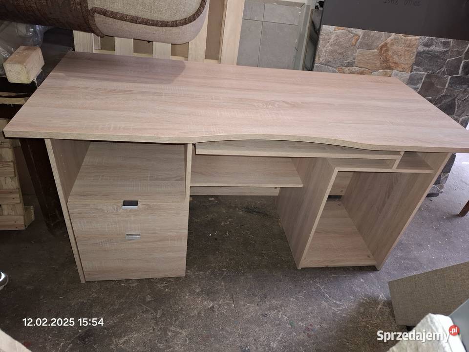 Duże Biurko z Miejscem na Komputer 77cm Zgorzelec