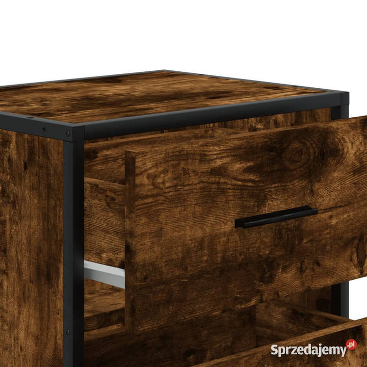 Szafki nocne 2 przydymiony dąb 40x31x50 WM848679 Warszawa