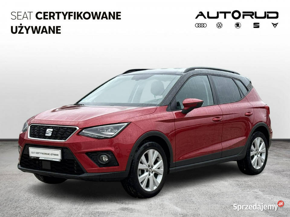 Seat Arona Style 10TSI 110 2021 Bezwypadkowy FV czerwony Kielce
