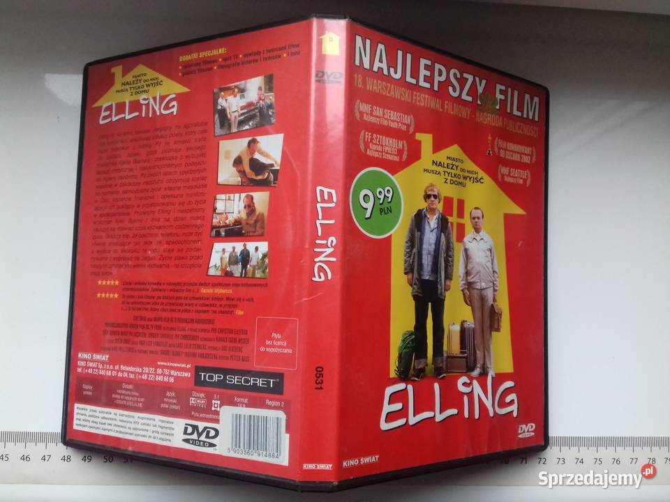 Film DVD Elling w oryginalnym opakowaniu sprawna Bydgoszcz