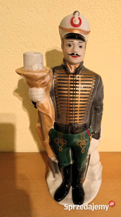 Stoft Hussar Połonne sygnowana Figurki i rzeźby podkarpackie