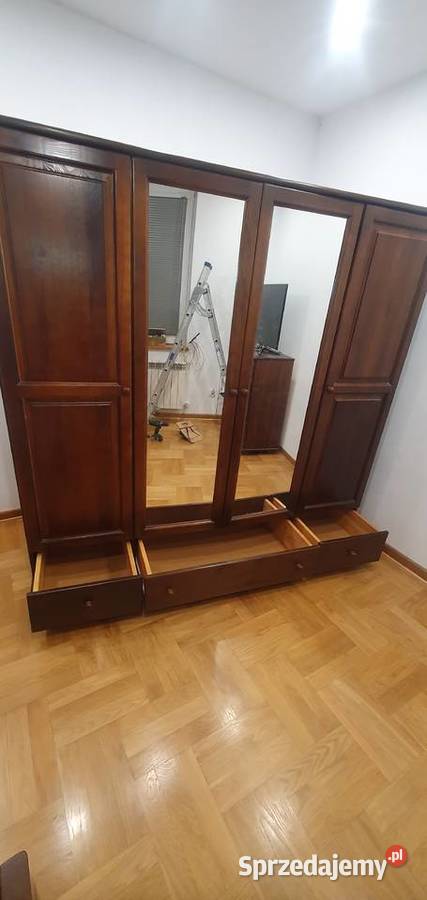 Szafa sosnowa czterodrzwiowa 195cm łódzkie Opoczno