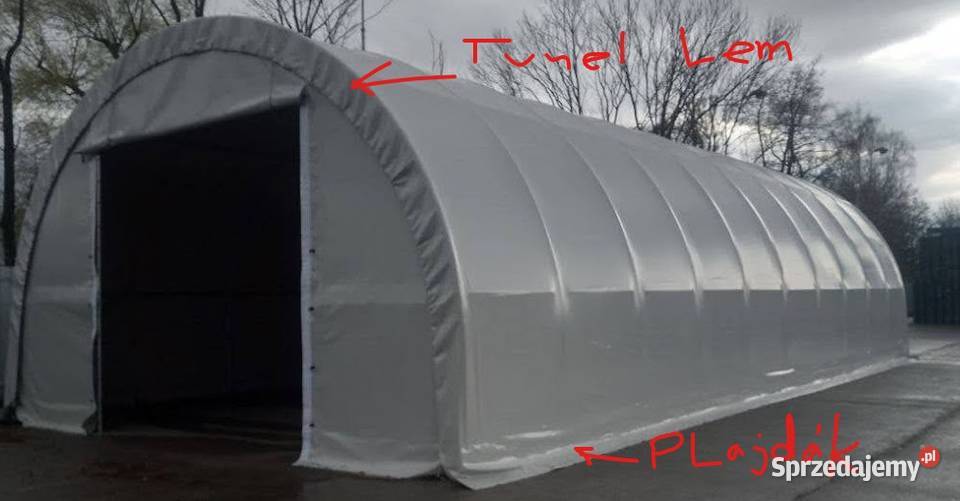 Hala namiotowa R2016 61 x 48 x 129 m Żelazno