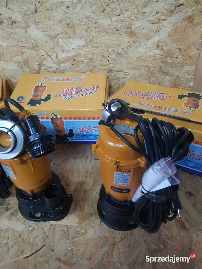Pompa do szamba z rozdrabniaczem erman 3100W