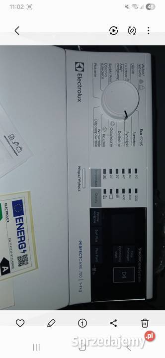 pralka electrolux ew7t4272p dolnośląskie Oława