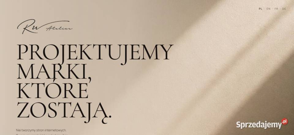 PROJEKTUJEMY strony internetowe które sprzedają Warszawa