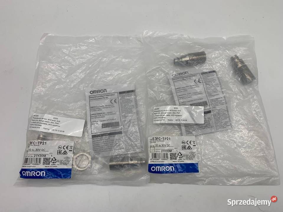 Omron E3FCTP21 Photoelectric Sensor Warszawa