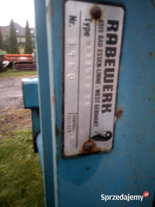 Gruber 3m glebogryzarkatalerzówka Rolnictwo sprzedam