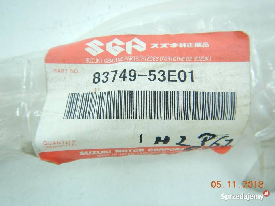 LISTWA WEW SZYBY SUZUKI ZEN 9706 ORYGINAŁ Listwy i nakładki
