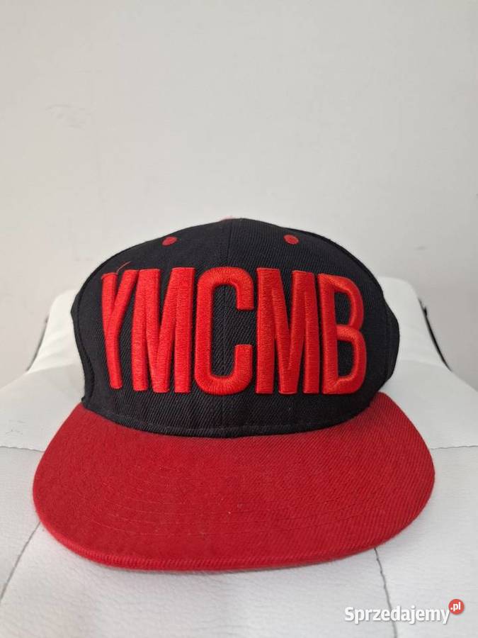 Czapka snapback YMCMB red black klasyk Y2K Uniseks Nakrycia głowy Kraków