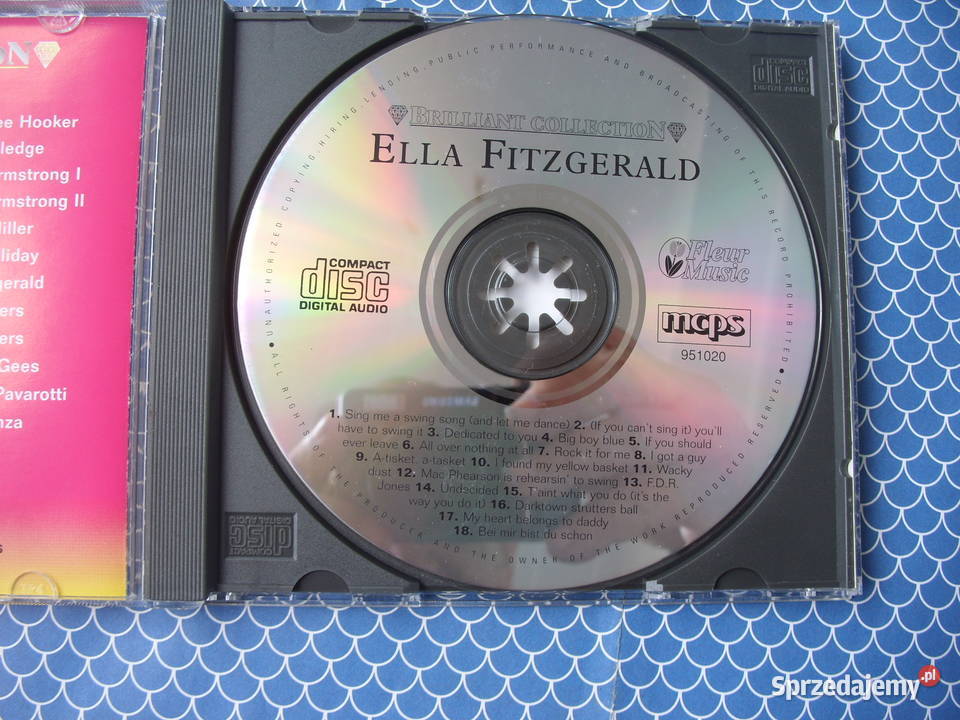 Plyta CD ELLA FITZGERALD BRILLIANT COLLECTION Płyty i kasety Wołów