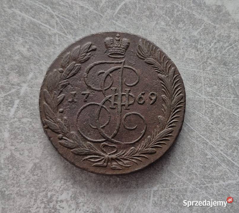 99 ROSJA CARSKA 5 Kopiejek 1769 r EM sprzedam