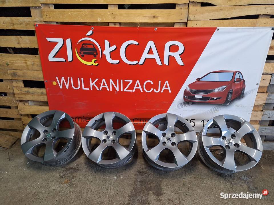 Alufelgi 4x108 17 ET29 PEUGEOT 3008 koła kujawsko-pomorskie