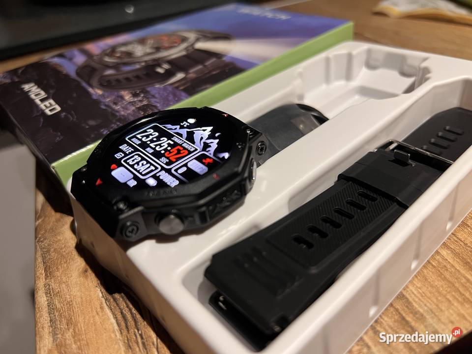 Smartwatch 143 AMOLED HD Wyświetlacz Męskie