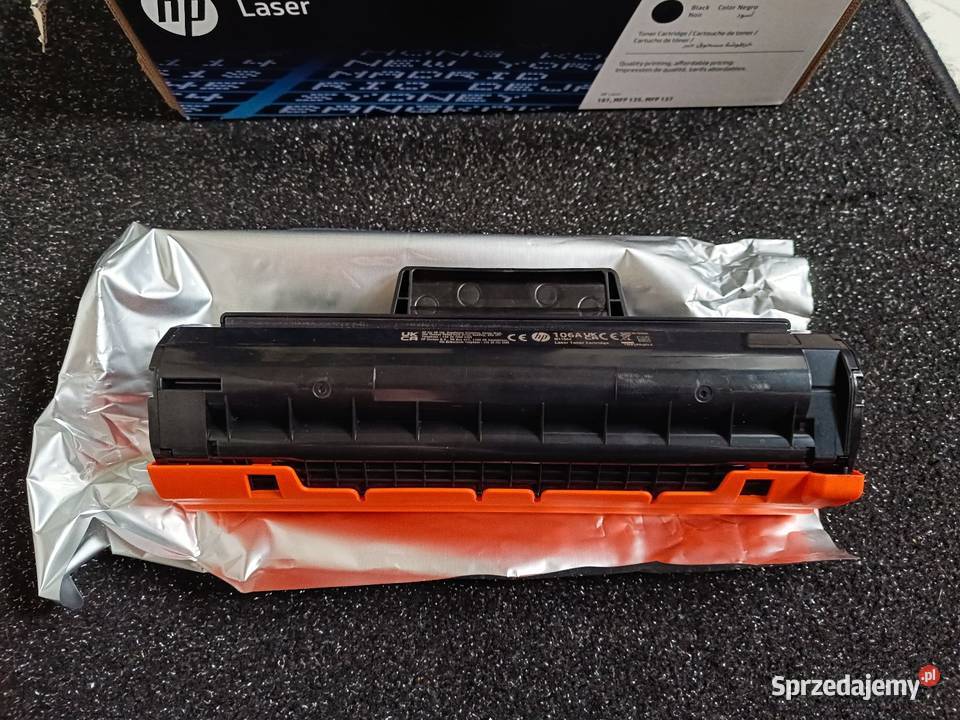 Oryginalny pusty toner HP 106A pusty mazowieckie Pruszków sprzedam