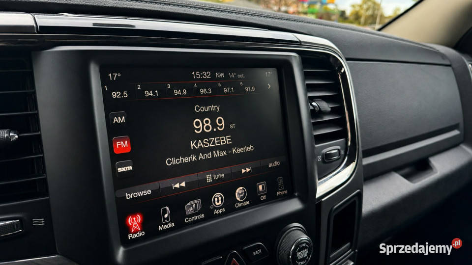 Dodge RAM RAM Sport 57HEMI Kamera cofania Podgrz VAT marża