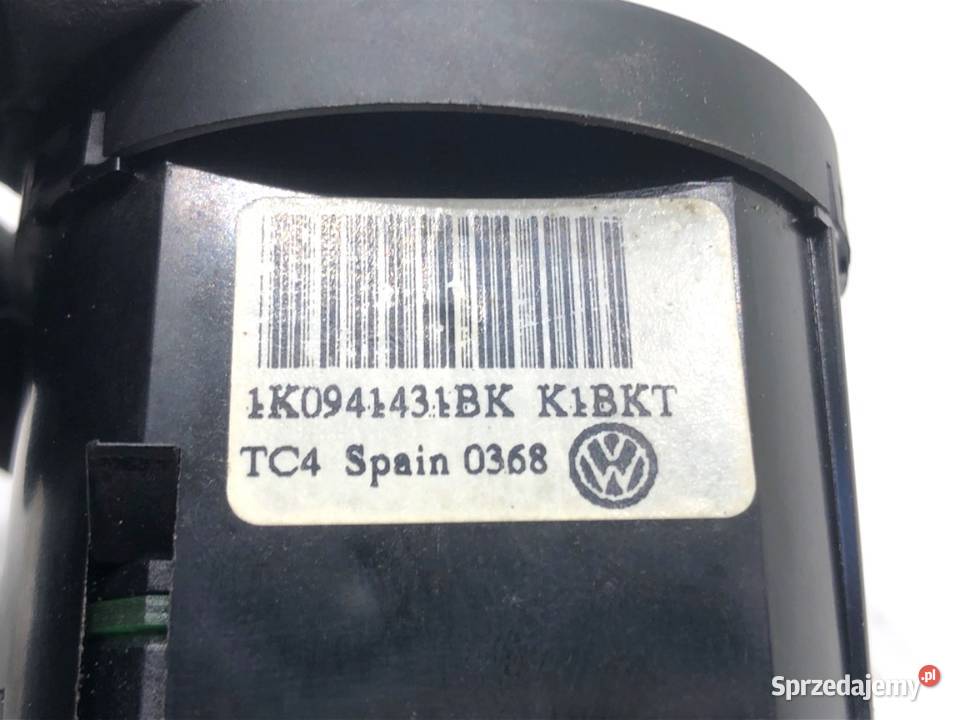 WŁĄCZNIK ŚWIATEŁ VW TIGUAN 1K0941431BK 0718 Włączniki, sterowniki
