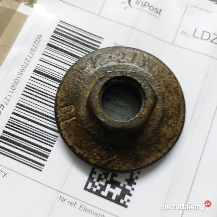 M72 M 72 nakretka koła zapasowego Łódź