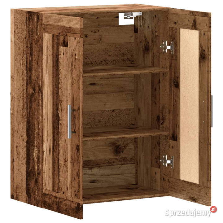 Szafka wisząca stare drewno 695x34x90 WM857312 Warszawa sprzedam