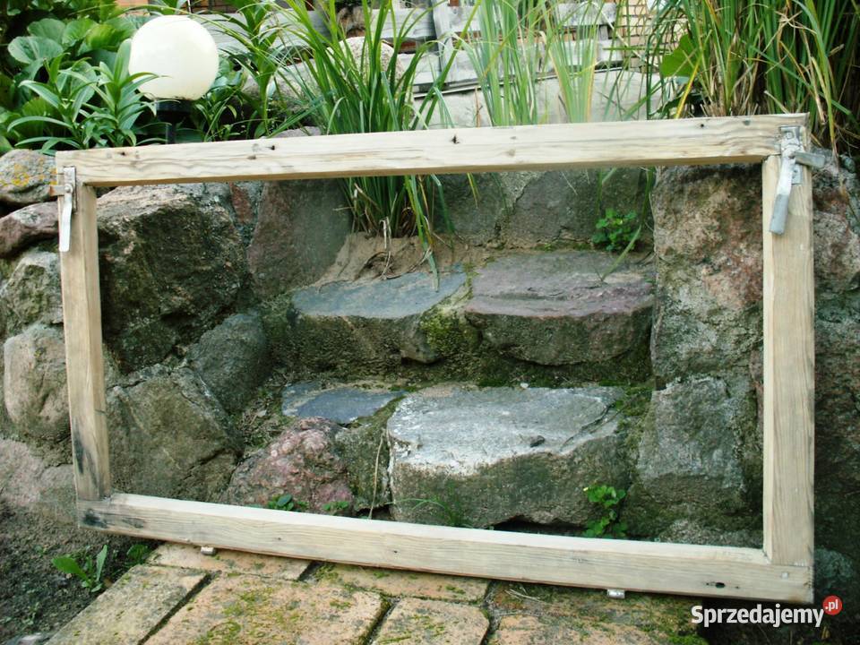 Rama lustro aranżacja wnętrz obraz okno loft Dom i Ogród