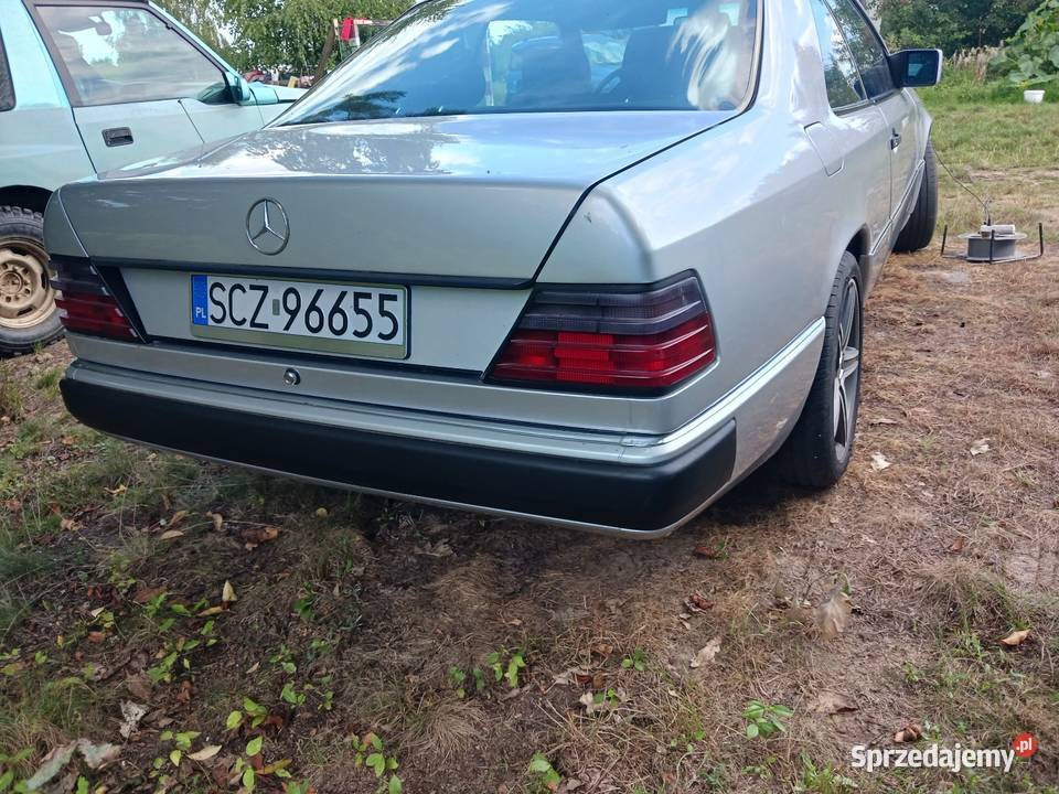 Mercedes 124 Cupe śląskie Hutki