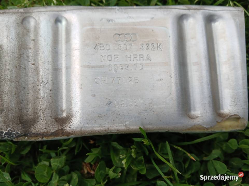 Audi A6 C5 strefa zgniotu prawy tył 4B0807332K Wzmocnienia, belki i wsporniki Szczerbice