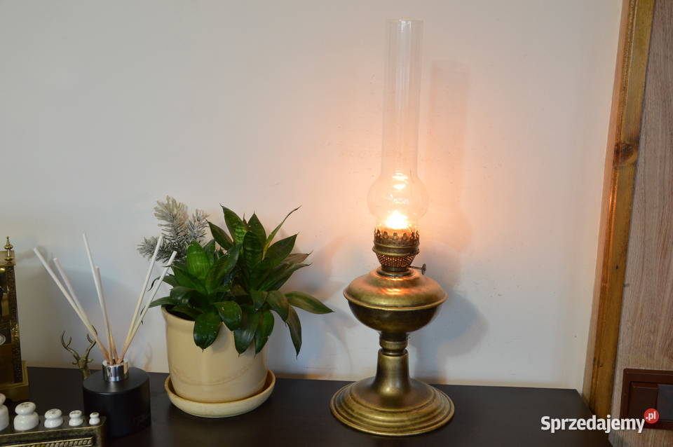 stara metalowa LAMPA NAFTOWA b stara Odesa sprzedam