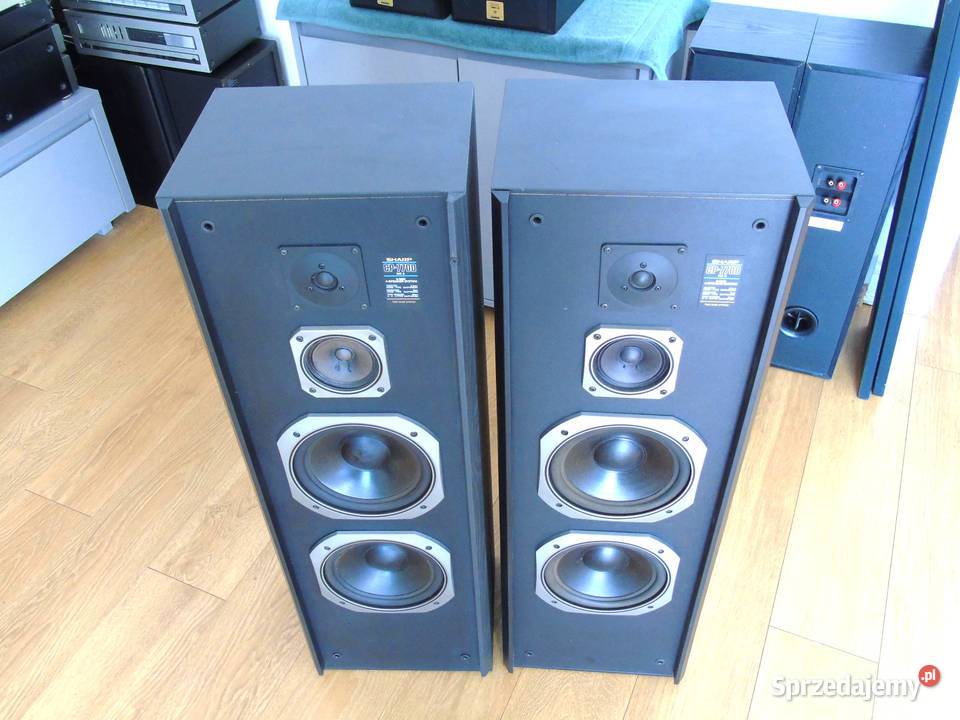 Kolumny SHARP CP7700 mocne 2 x 250 wat 8 ohm Jasło