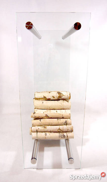 Stojak Pojemnik na drewno kominkowe DUŻY Kraków