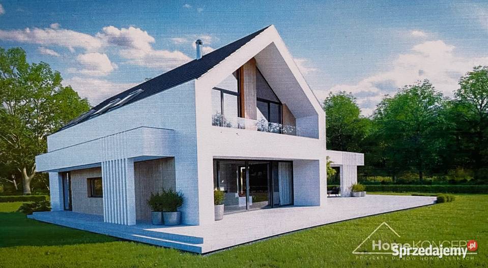 PROJEKT DOMU JEDNORODZINNEGO Z GARAŻEM sprzedam