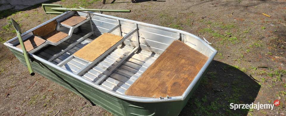 Aluminiowa płaskodenna stabilnaŁódź łódka Barlinek