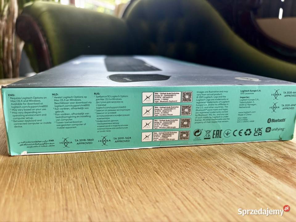 Klawiatura myszka Logitech performance MK850 sprzedam