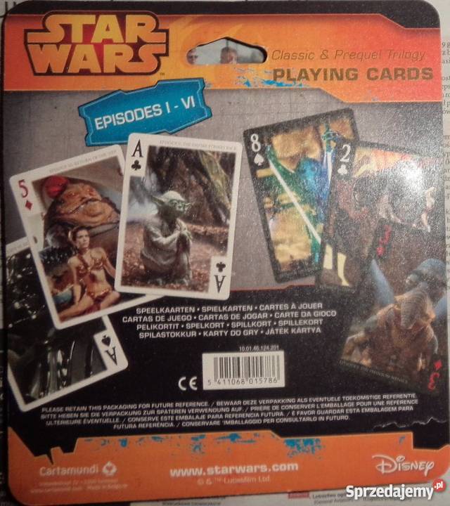karty star wars 2 talie nowe i inne Pozostałe Rzeszów