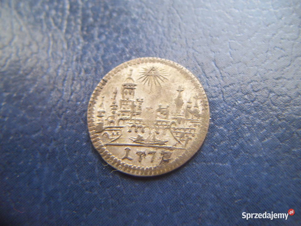 Stare monety 1 krajcar 1773 Frankfurt Niemcy Lesko