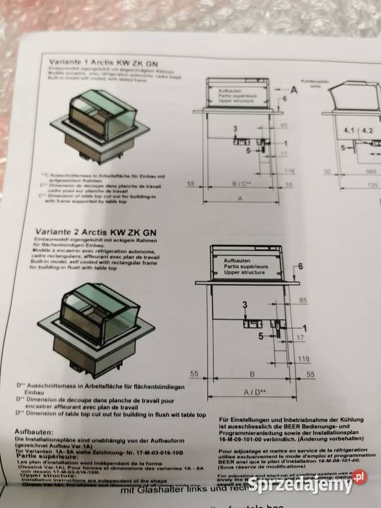Witryna Cukiernicza NOWA