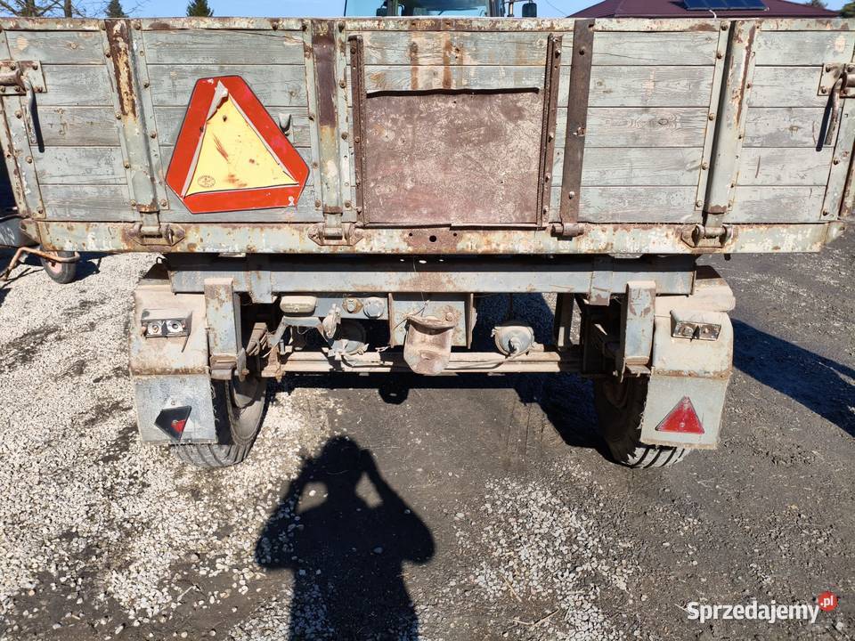 Przyczep ruska 45t gomselmash PSE 125B nieuszkodzony