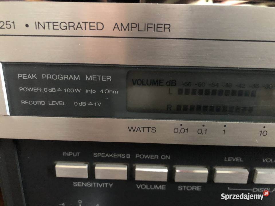 ReVox B251 Stereo Integrated Amplifier małopolskie Kraków