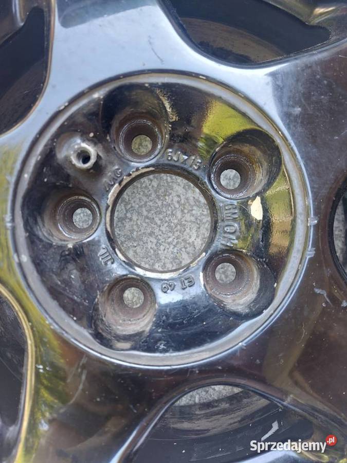 Sprzedam
Felgi alu na 5 śrub ET49 6Jx15 Opla Samochodowe Skawina sprzedam