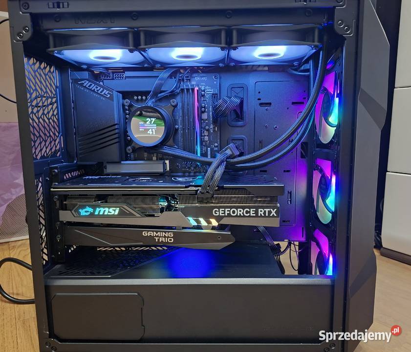 Wypasiony komputer PC gamingowy i912900KF RTX Warszawa sprzedam