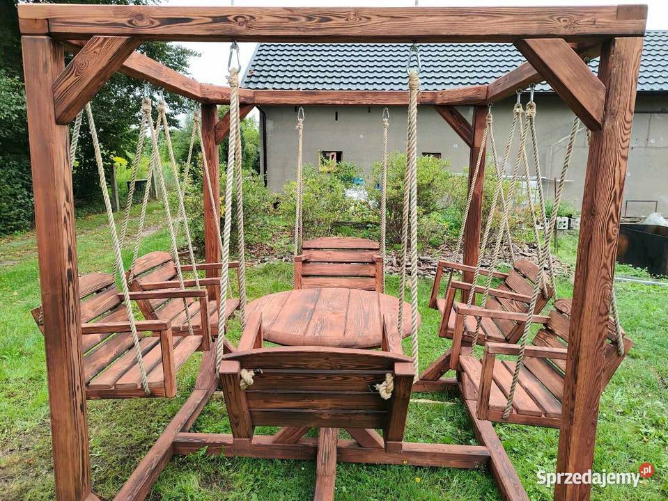 Huśtawka Huśtawki ogodowa plażowa ze stolem do Huśtawki Jelenia Góra sprzedam