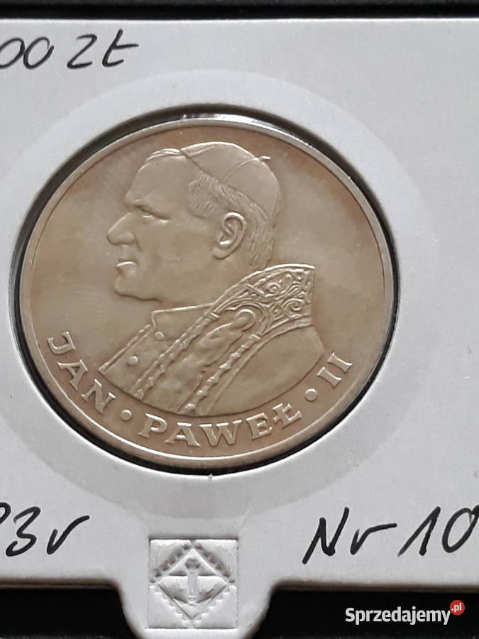 1000 Papież Jan Paweł II 1983 r 10 mennicze