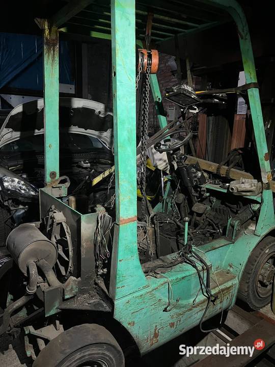wózek widłowy Mitsubishi FD25 maszt triplex na Zawiercie