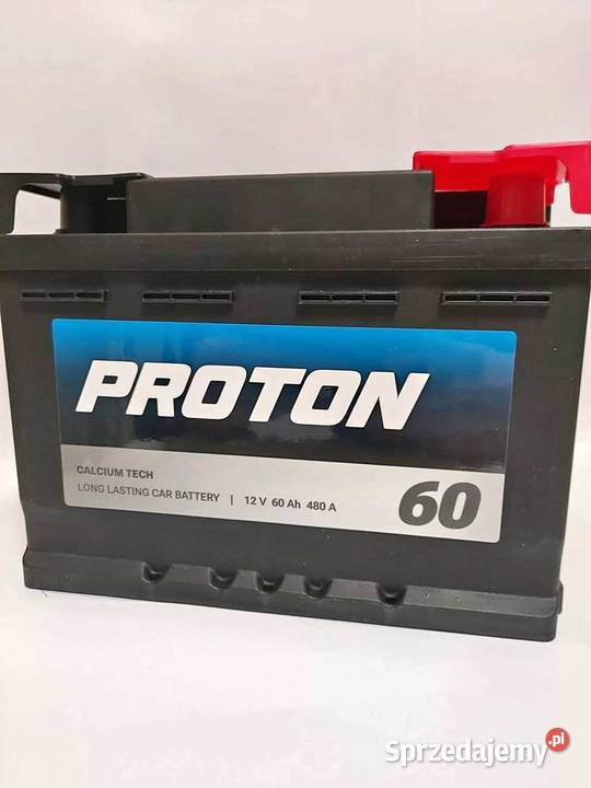 Akumulator PROTON 60Ah 480A Grudziądz