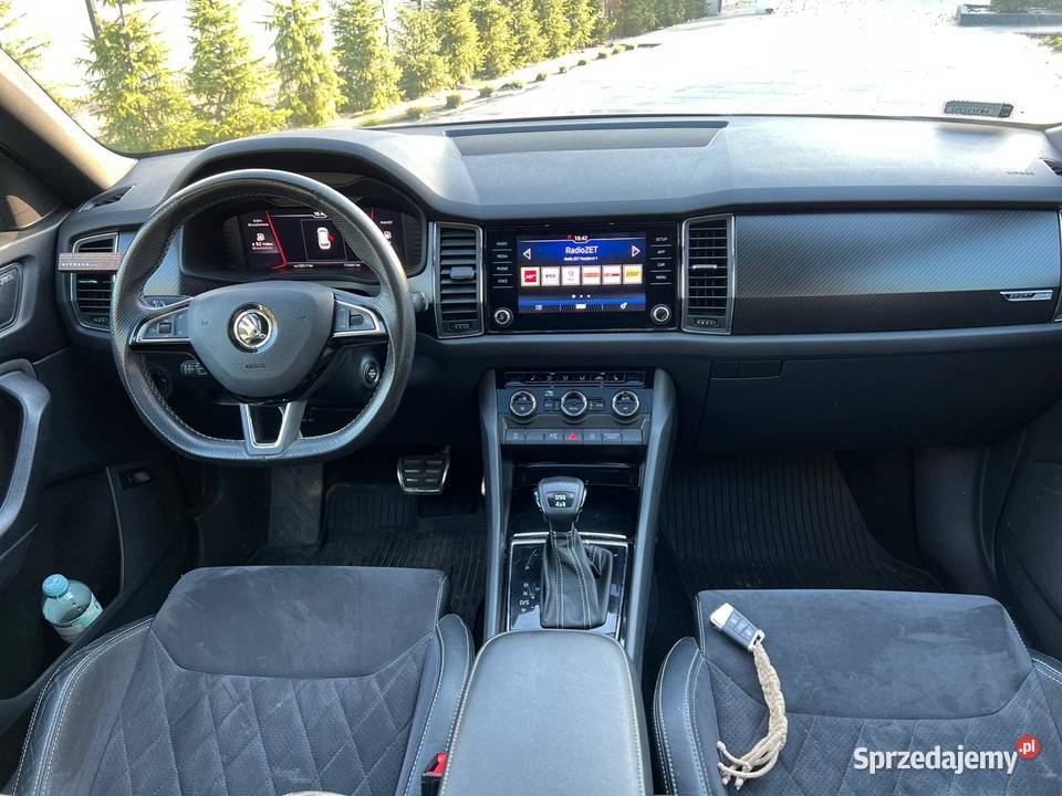 Skoda Kodiaq 20 TDI 4x4 Sportline DSG 2018r serwisowany w ASO Pułtusk