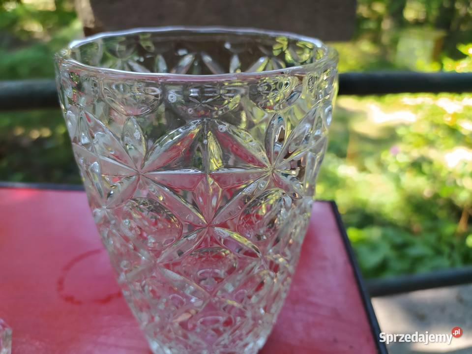 Stary wazon szkło prasowane katalogowana mazowieckie