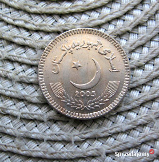Pakistan 5 Rupii 2005r Kalisz