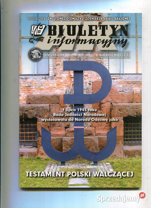 Biuletyn Informacyjny Światowego Zwiążku zachodniopomorskie Szczecin sprzedam