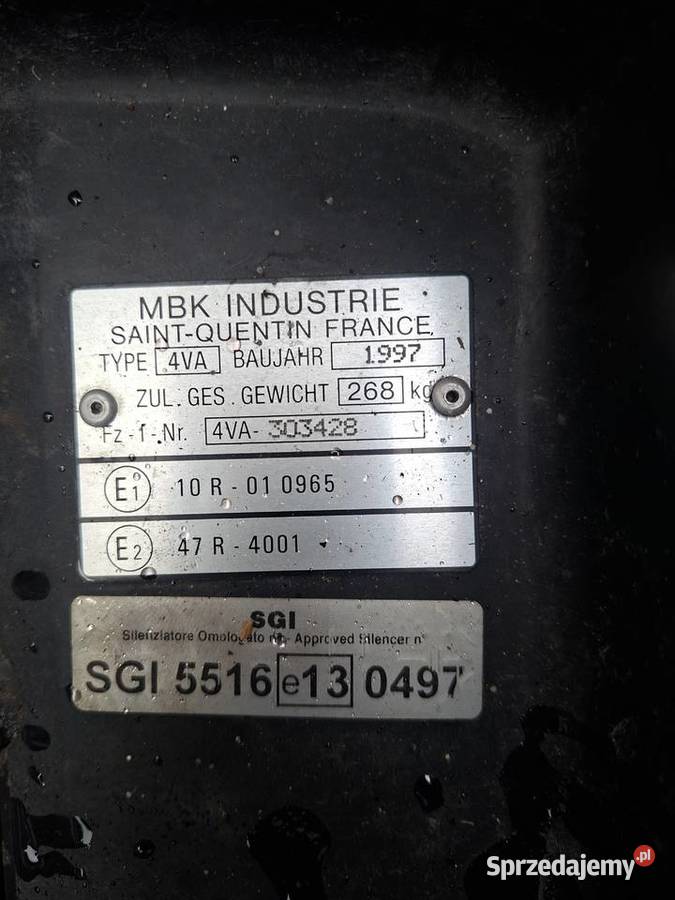 Skuter yamaha spy BWS MBK Motocykle, skutery, quady dolnośląskie Jawor sprzedam