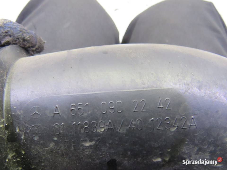 WĄŻ RURA DOLOT POWIETRZA W246 18 CDI A6510902242